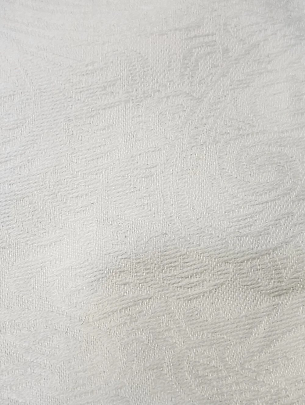 WATERFORD Fine Linens Ivory Woven Jacquard Napkin Set of 4 Formal Fall Unused